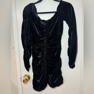 Black dress size large.